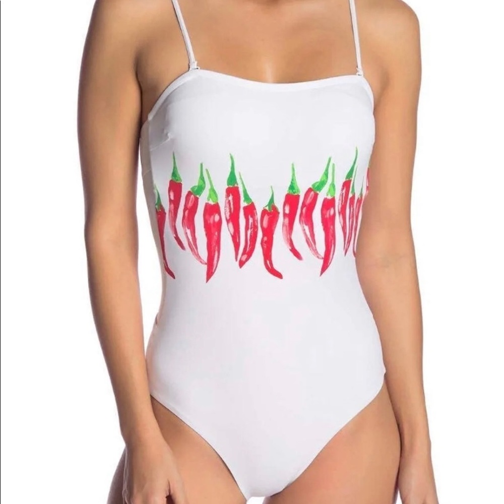 NWT Onia Chili Peppers One Piece XS
